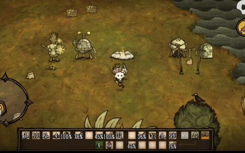 饥荒哪里有金块